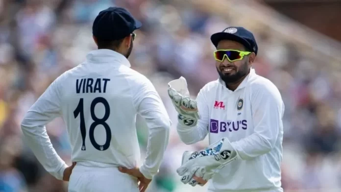 Virat Kohli Rishabh Pant