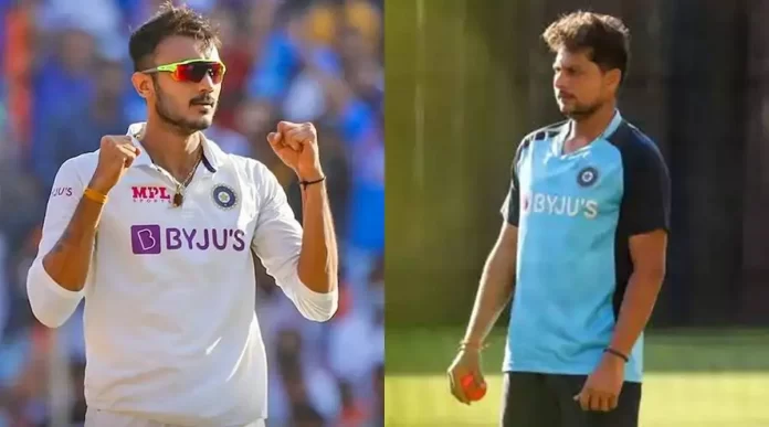 Axar Patel Kuldeep Yadav India vs Sri Lanka 2nd Test Bengaluru Test Match