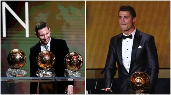 Ronaldo has five Ballon dOr awards heading into tonights ceremony while Messi has Seven