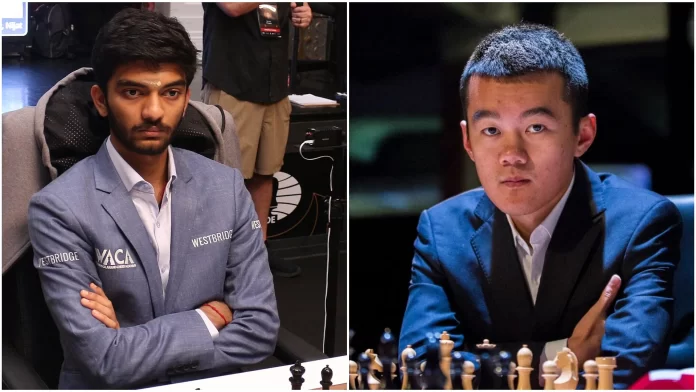 gukesh vs liren d gukesh strong contender ding liren world chess title match d72336164509326275118ca0c826802d