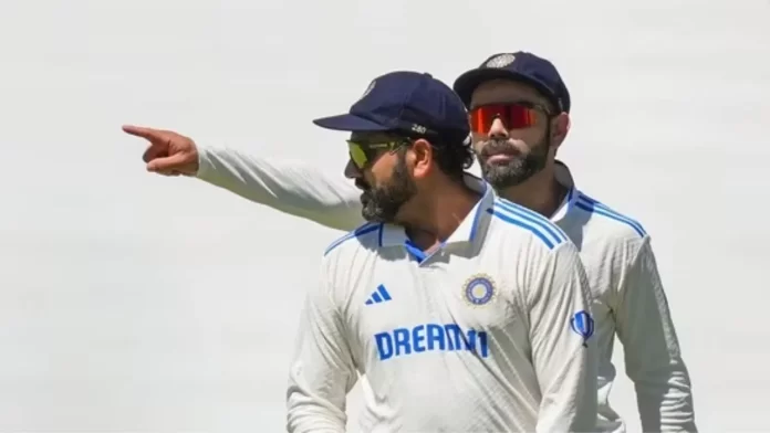 virat and rohit test